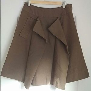 VIVIENNE WESTWOOD - vintage taupe wool skirt
